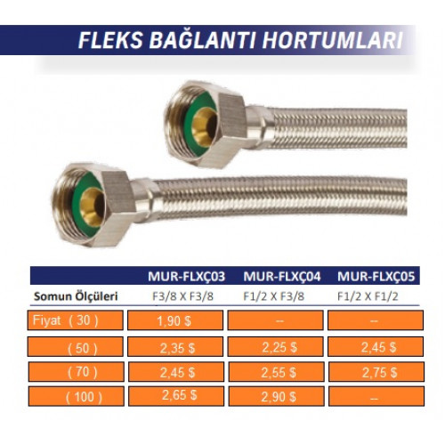 FLEX BAĞLANTI HORTUMU - MRP022